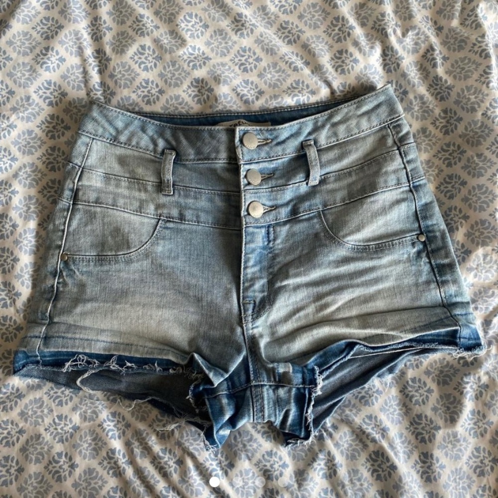 Jean shorts high waisted